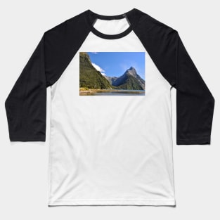 Nouvelle Zélande -  Milford Sound Baseball T-Shirt